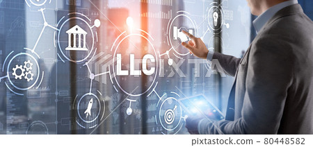 LLC. Limited Liability Company. Business Technology Internet 80448582