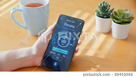 Smart car app concept Smart car app concept 80450088