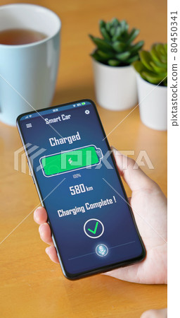 Smart car app concept 80450341