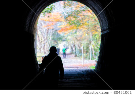 From inside the tunnel to outside 80451061