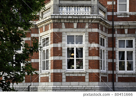 Brick building in Mojiko Retro District, Fukuoka Prefecture 80451666