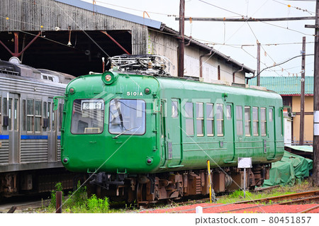 Kumamoto Prefecture Kumamoto Electric Railway 5000 series (blue frog) 80451857