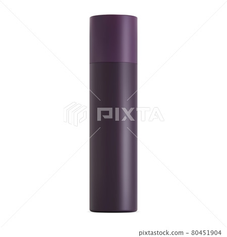 Spray bottle mockup. Hairspray aerosol can blank 80451904