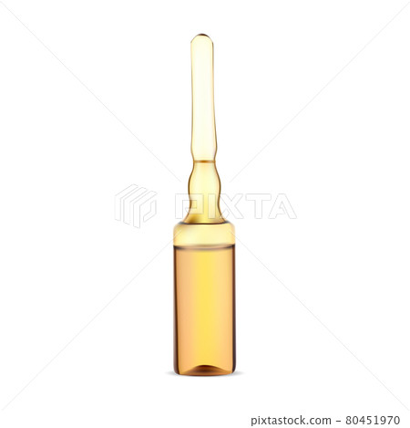 Glass ampule. Medicine vaccine ampoule, drug phial Glass ampule. Medicine vaccine ampoule, drug phial 80451970