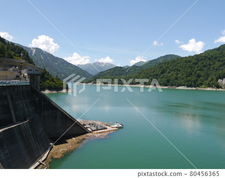 Kurobe Dam (100 Selected Dam Lakes) Tateyama Kurobe Alpine Route 80456365