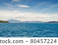 East sea, view of the coastline, islands, the city of Nha Trang 80457224