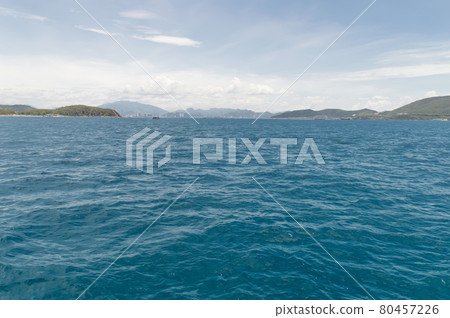 view of the city of Nha Trang from the sea view of the city of Nha Trang from the sea 80457226