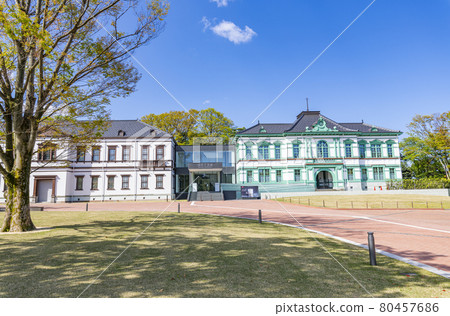 Kanazawa City, Ishikawa Prefecture, National Crafts Museum in fine weather 80457686