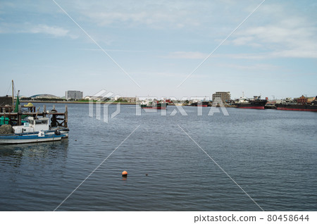 Scenery of Kisarazu Port 80458644