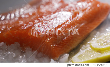 Salmon from Norway at Bergen market, Norway Salmon from Norway at Bergen market, Norway 80459088