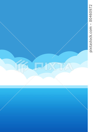 Sea background rectangular vertical simple Sea background rectangular vertical simple 80460972