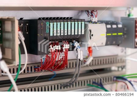 industrial PLC based automation system in a rack industrial PLC based automation system in a rack 80466194
