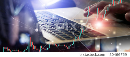 bull run on chart bull run on chart 80466769
