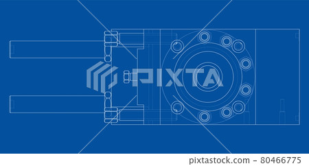 Abstract industry object concept. Vector Abstract industry object concept. Vector 80466775
