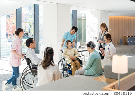 Nursing facility photography cooperation "LINK FOREST" 80468119