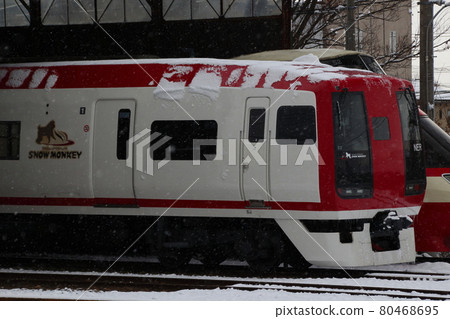 冬季長野電鐵長野線2100系列（特急雪猴車） 80468695