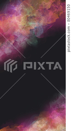 Space image background) Pink haze, black background, smoke, dark fluorescence, vertical fashion Space image background) Pink haze, black background, smoke, dark fluorescence, vertical fashion 80469150