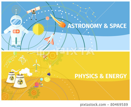 Astronomy and Space, Physics and Energy Poster Astronomy and Space, Physics and Energy Poster 80469589