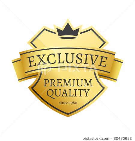 Exclusive Premium Quality Since 1980 Golden Label 80470938