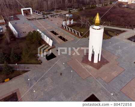 World war 2 Memorial Square. Tyumen. Russia World war 2 Memorial Square. Tyumen. Russia 80472858