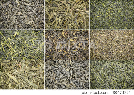 loose leaf green tea background loose leaf green tea background 80473795