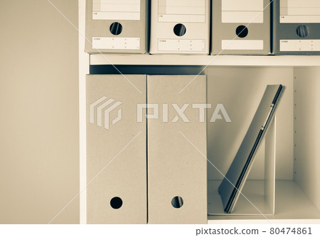 Organize shelves with a file box Organize documents with an A4 size paper box Storage tray Organize shelves with a file box Organize documents with an A4 size paper box Storage tray 80474861