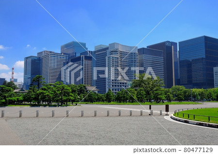 皇居外苑、大手町、丸之內大廈 皇居外苑、大手町、丸之內大廈 80477129