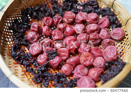 Umeboshi making homemade 80477488