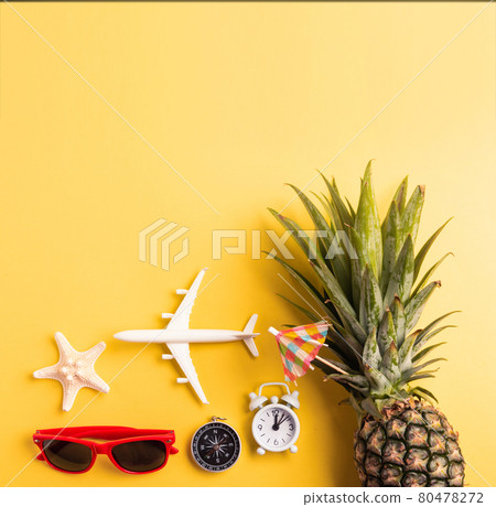 Celebrate Summer Pineapple Day Concept Celebrate Summer Pineapple Day Concept 80478272