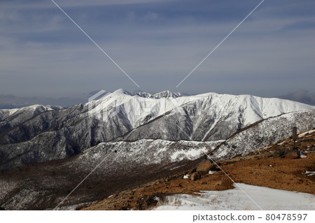 Scenery of Mt. Nasu in the midwinter (Nasu Town, Tochigi Prefecture / December) Scenery of Mt. Nasu in the midwinter (Nasu Town, Tochigi Prefecture / December) 80478597