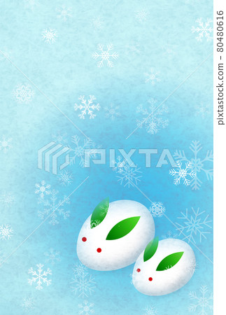 冬天的問候,雪,雪兔背景 冬天的問候,雪,雪兔背景 80480616