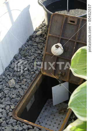 Honeycomb made on a water meter 80482037