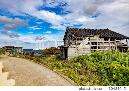 Hegurajima，私人住宅的廢墟 80483045