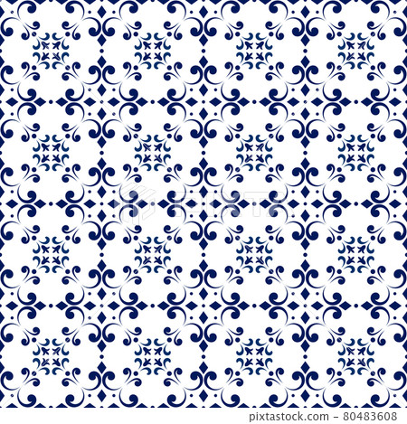 Talavera pattern. Moroccan tile mosaic. Talavera pattern. Moroccan tile mosaic. 80483608