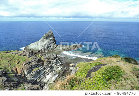 Okinawa Prefecture Ishigaki Island Mikamizaki Lighthouse Okinawa Prefecture Ishigaki Island Mikamizaki Lighthouse 80484776