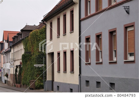 Cityscape of Sankt Goarshausen, Germany 80484793