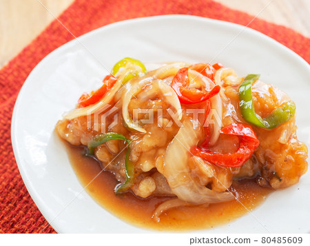 炸白魚糖醋醬 炸白魚糖醋醬 80485609