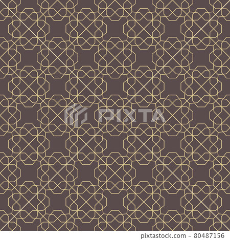 Seamless Geometric Vector Background, Modern Abstract Pattern 80487156