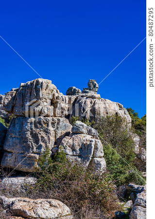 El Torcal de Antequera, Andalusia, Spain, near Antequera, province Malaga. El Torcal de Antequera, Andalusia, Spain, near Antequera, province Malaga. 80487295