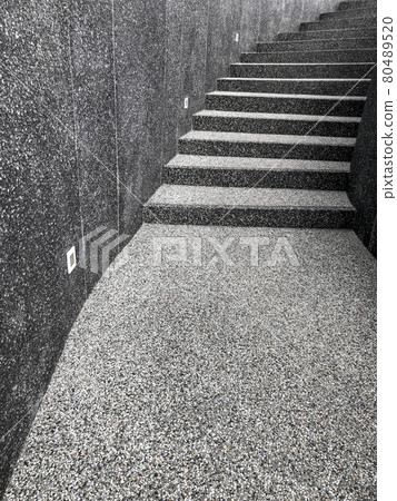 Cement stairs in modern building 80489520