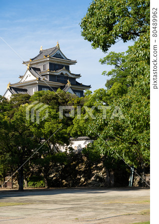 [岡山縣]岡山城 80489962