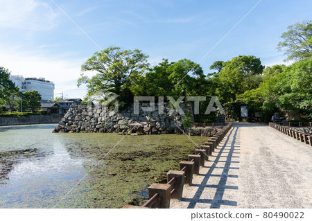 [岡山縣]岡山城 80490022