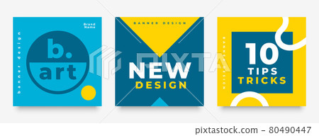 modern social media post banners package modern social media post banners package 80490447
