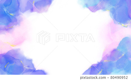 全息抽象酒精墨水背景框架 全息抽象酒精墨水背景框架 80490952