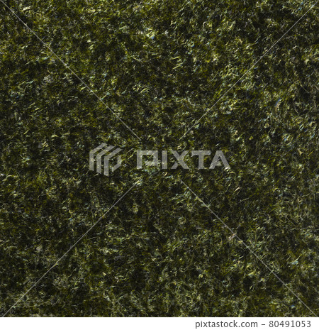 烤海藻特寫 烤海藻特寫 80491053