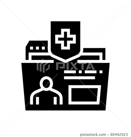 maintaining health glyph icon vector illustration 80492923