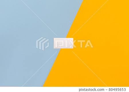 Business card blank over colorful abstract background. Business card blank over colorful abstract background. 80495653