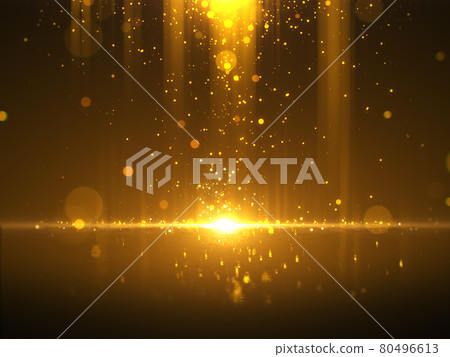 Golden bokeh glamour abstract background 80496613