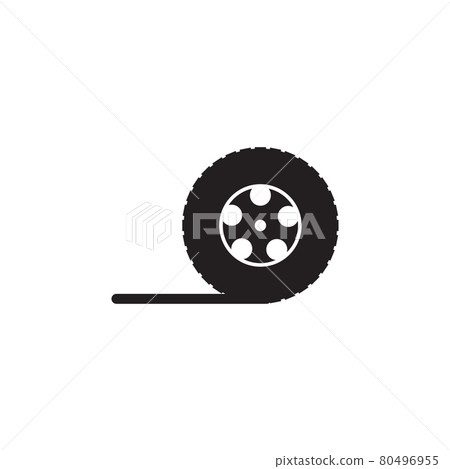 Car tyre logo design template Car tyre logo design template 80496955