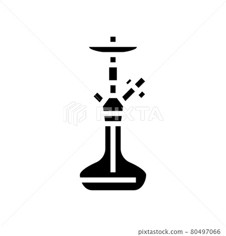 hookah modern glyph icon vector illustration - Stock Illustration ...